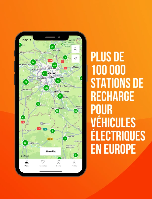 Trouvez des bornes de recharge avec easyCharging