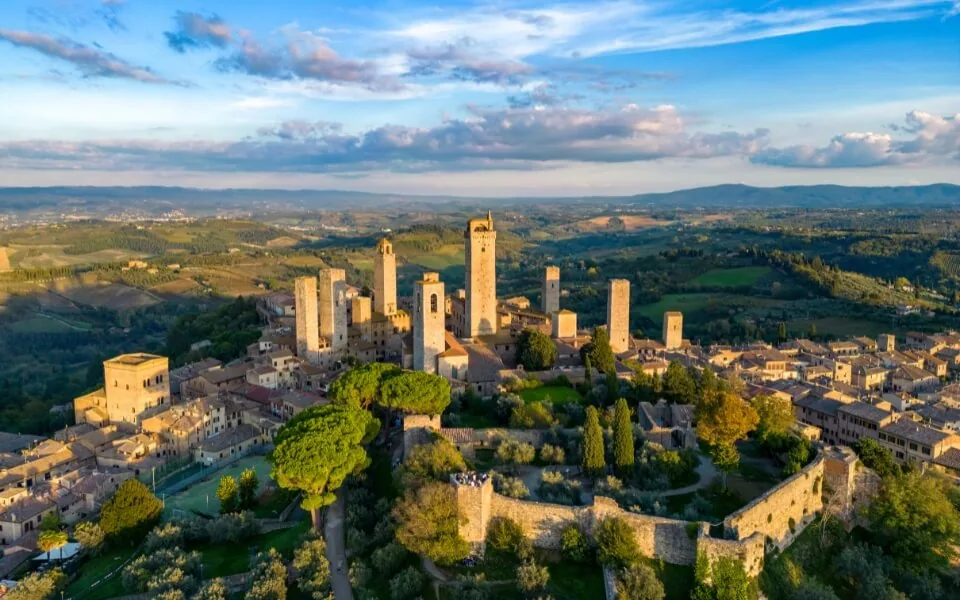 San Gimignano, Italien