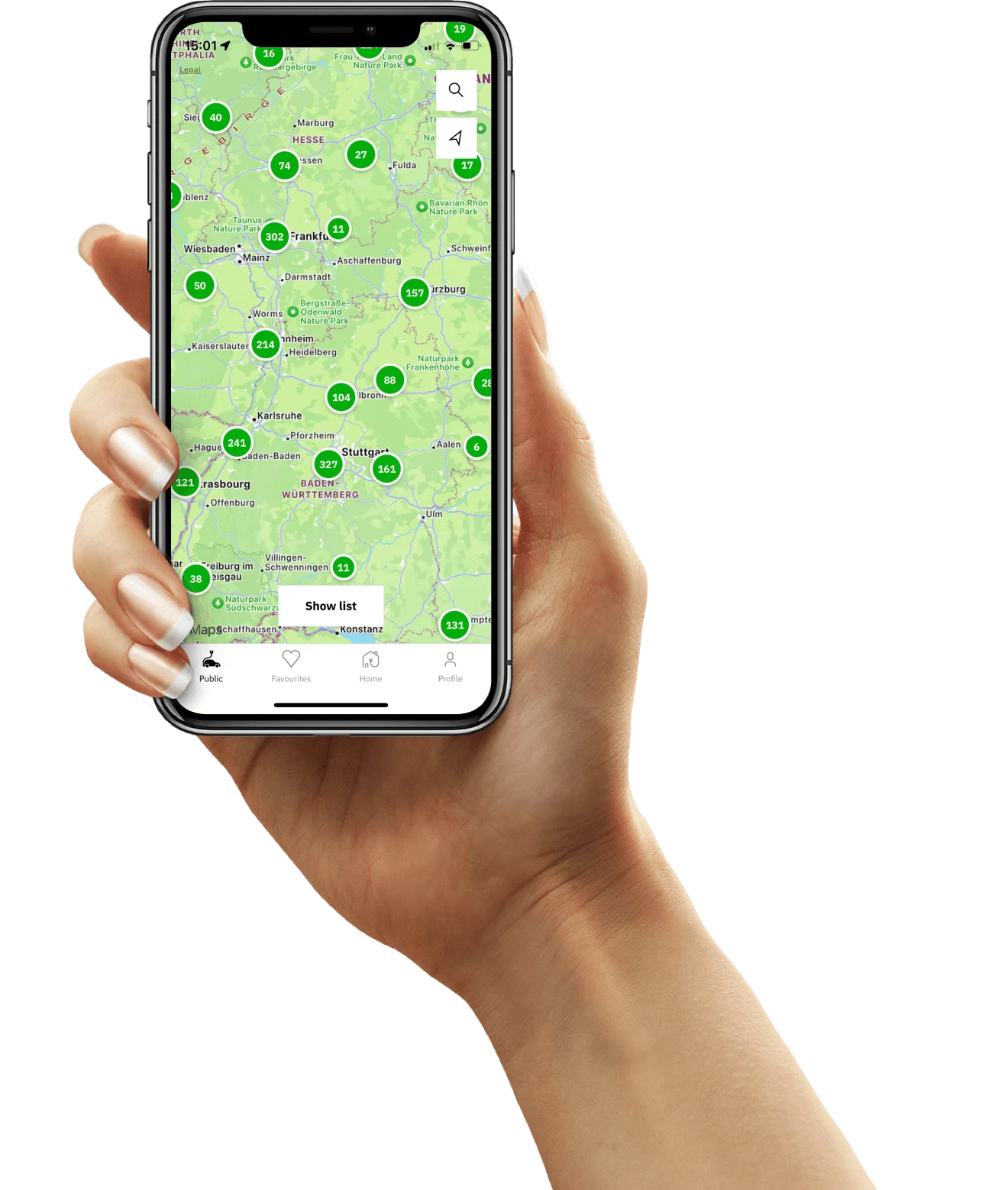 easyCharging app
