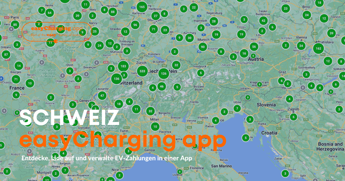 EV Ladestationen In Der Schweiz