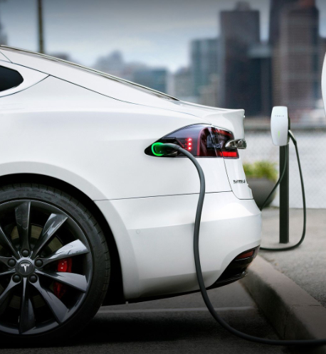 Chargement de voiture Tesla